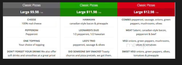 Leonardis Pizza - Puyallup, WA
