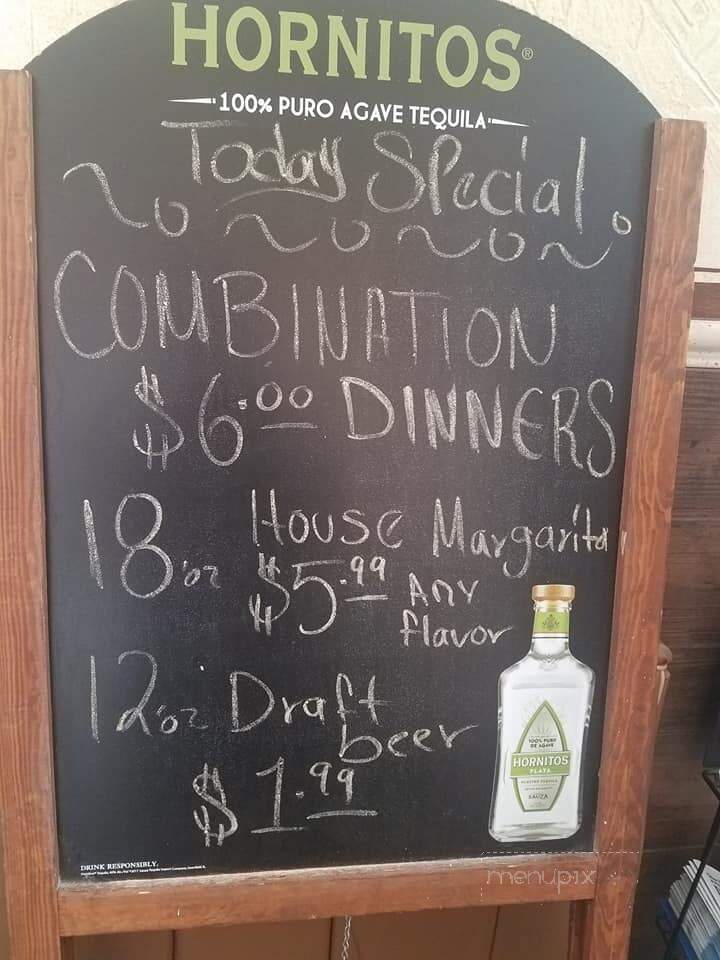 Los Agaves Mexican Grill - White House, TN menu_pic
