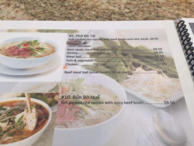 Pho An - Helotes, TX menu_pic