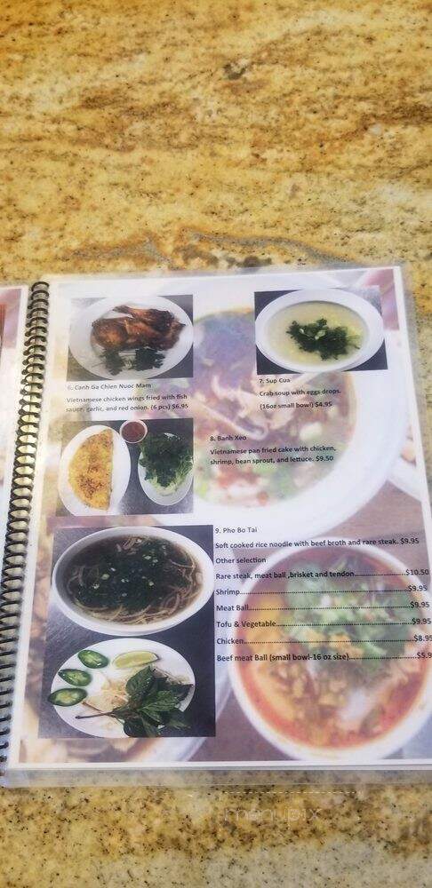 Pho An - Helotes, TX menu_pic