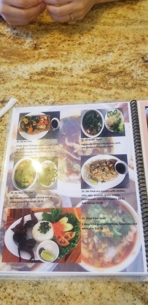 Pho An - Helotes, TX menu_pic