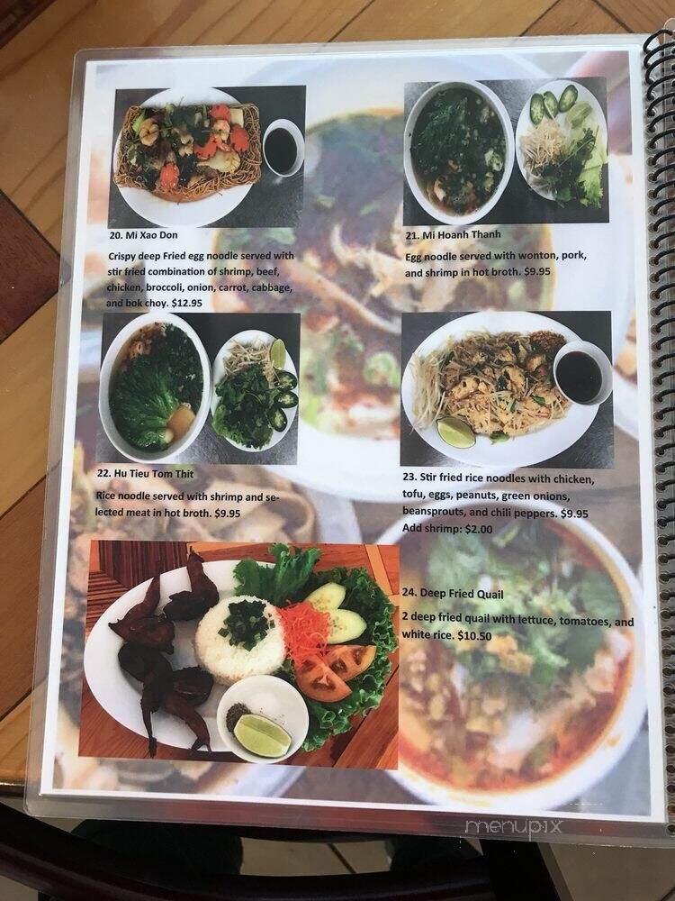 Pho An - Helotes, TX menu_pic