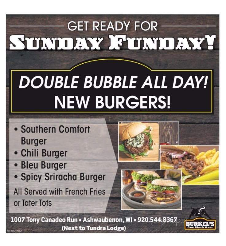 Smokin' Joe's - Green Bay, WI menu_pic