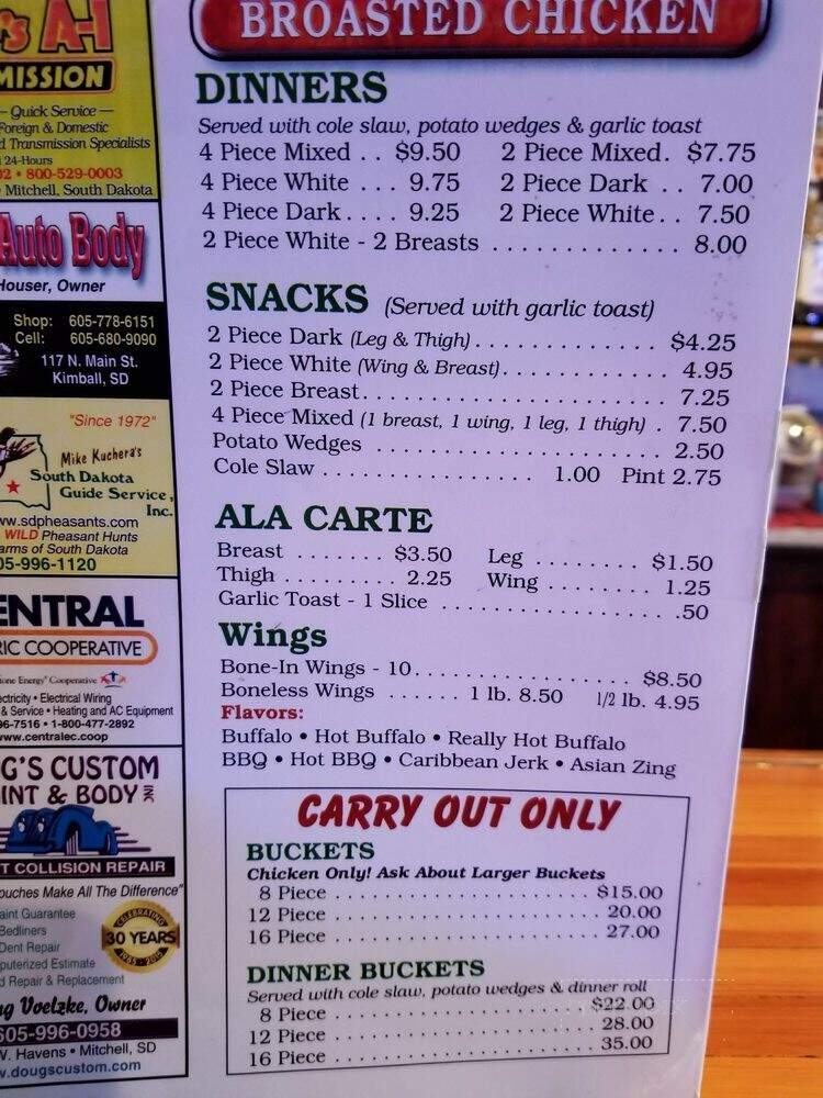 Plank-Inn - Plankinton, SD menu_pic