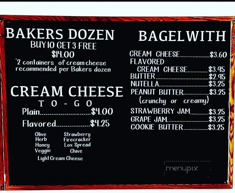 Bagels Galore - Rancho Palos Verdes, CA menu_pic