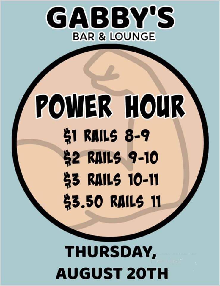 Gabby's Bar & Lounge - Winona, MN menu_pic