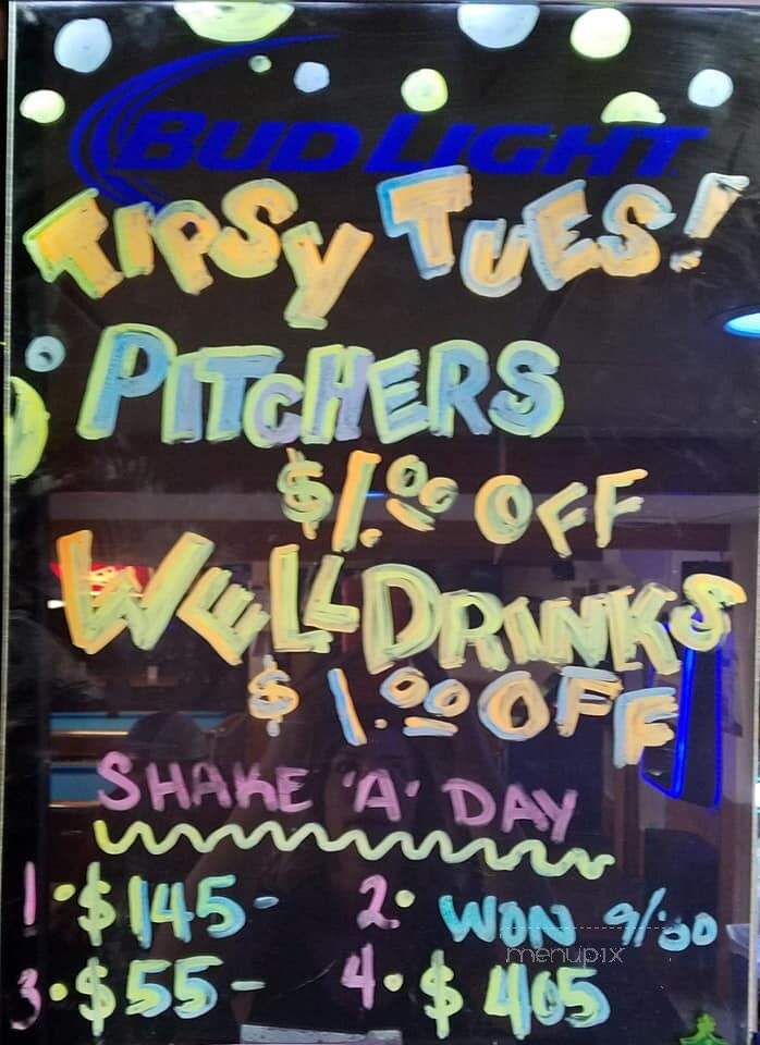 My Buddy's Place - Sheridan, WY menu_pic