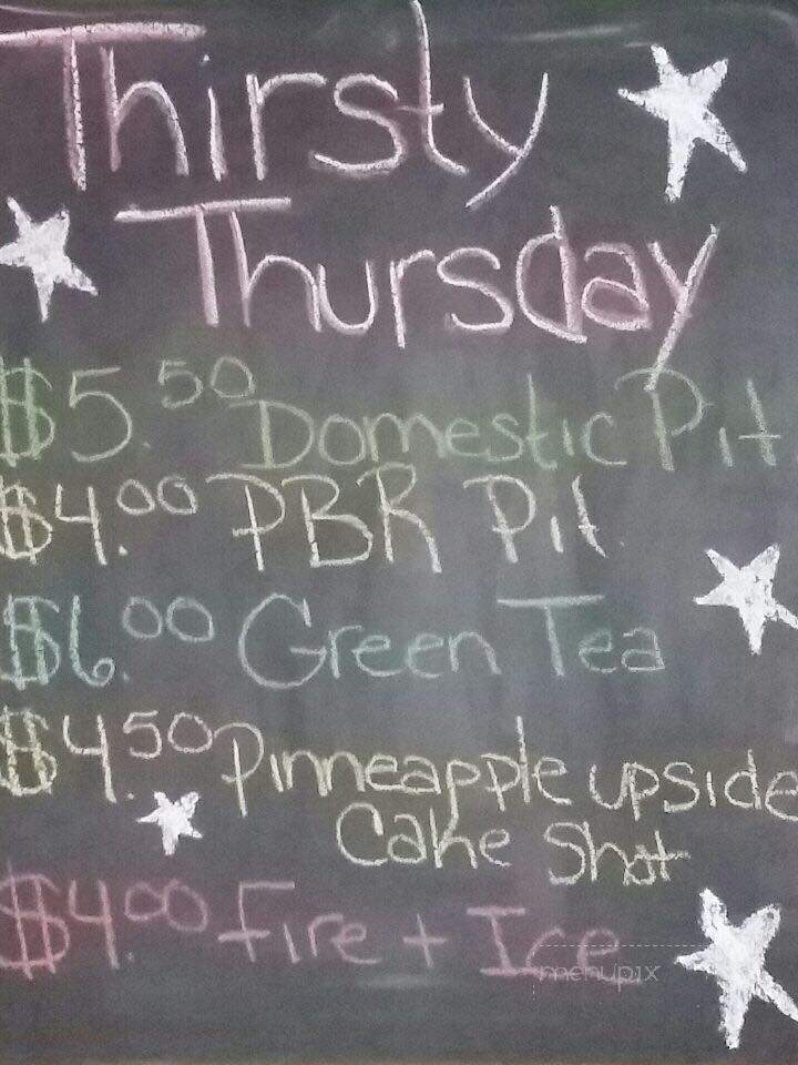 My Buddy's Place - Sheridan, WY menu_pic
