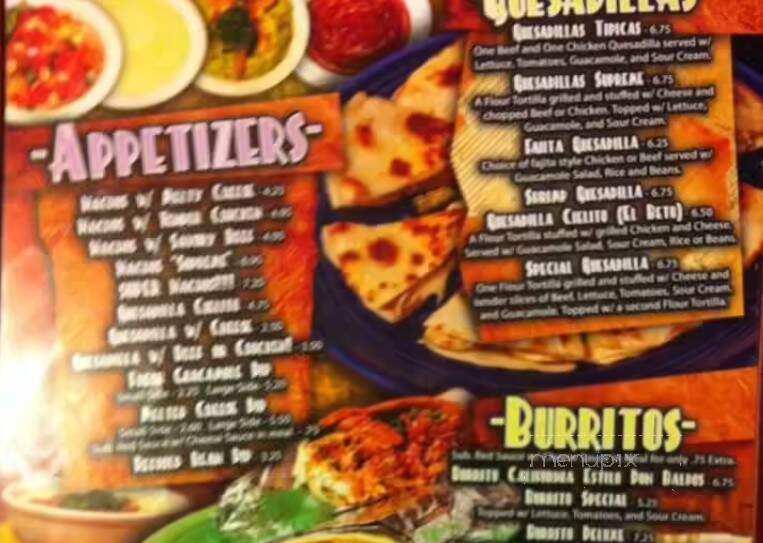 Cielito Lindo Mexicano Restaurant - Springfield, MO menu_pic