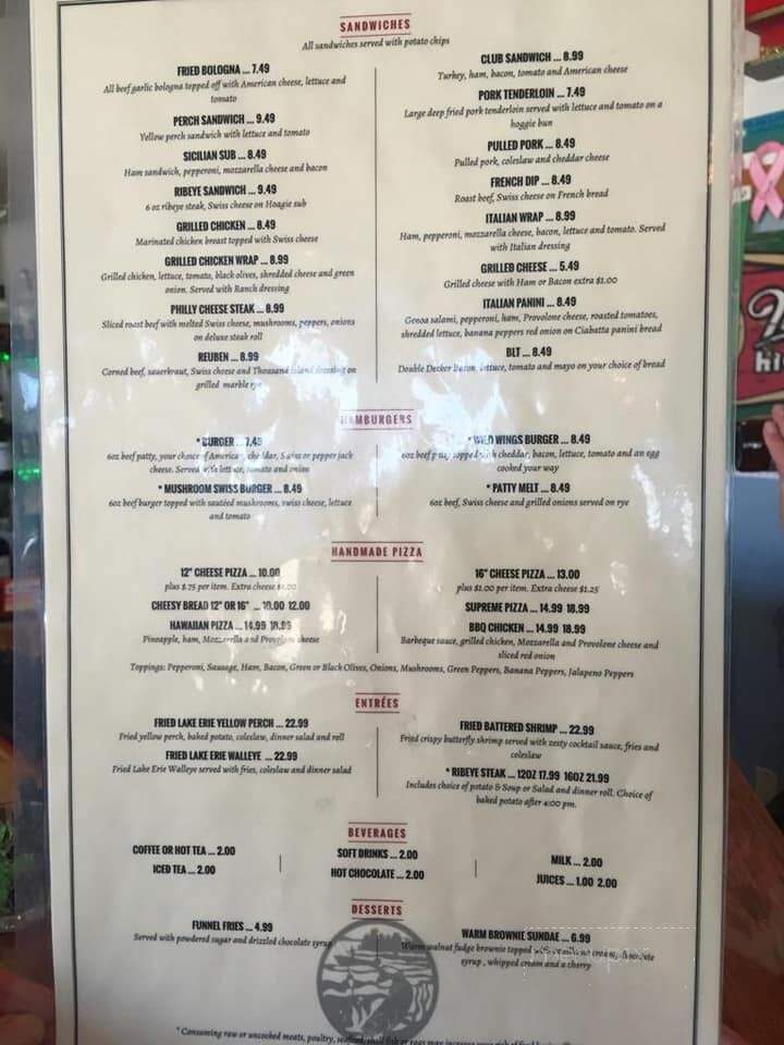 Wild Wings Restaurant & Lounge - Oak Harbor, OH menu_pic