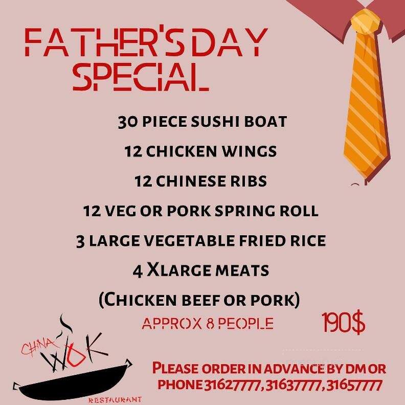 China Wok Restaurant - Dunnellon, FL menu_pic