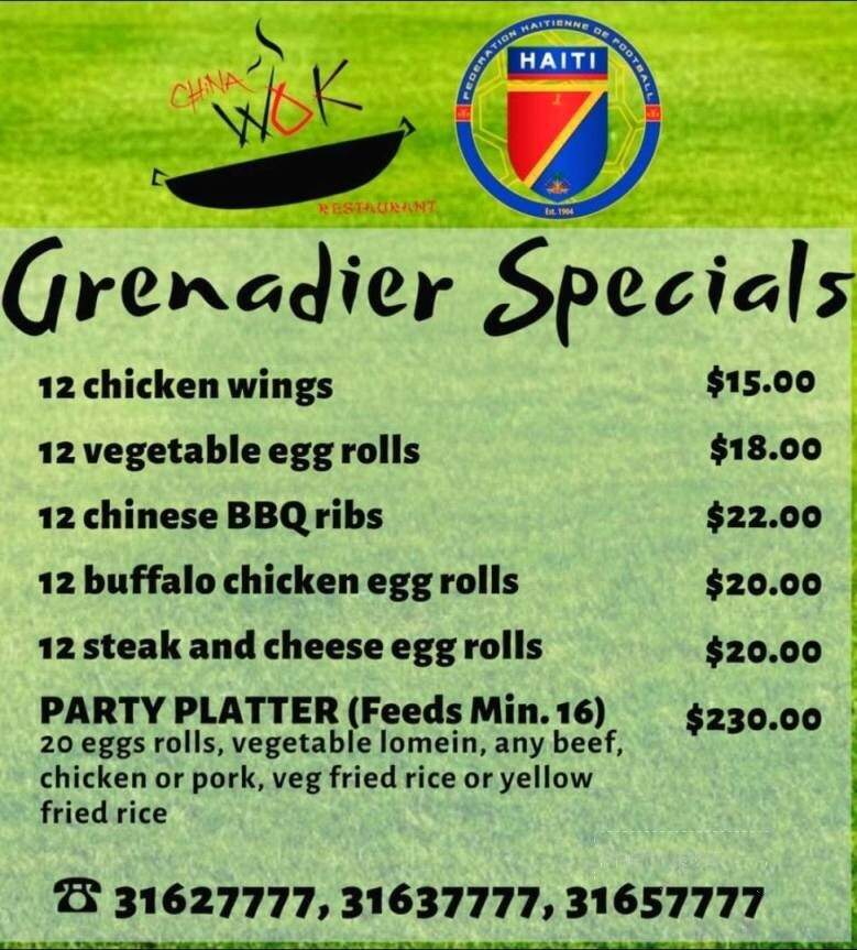 China Wok Restaurant - Dunnellon, FL menu_pic
