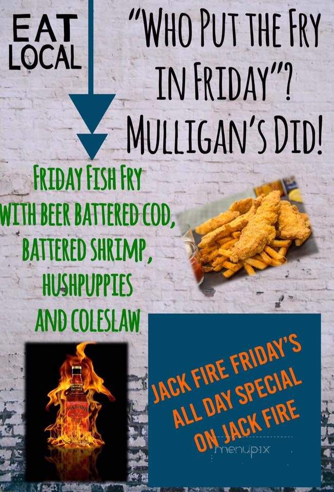 Mulligans - Marietta, GA menu_pic