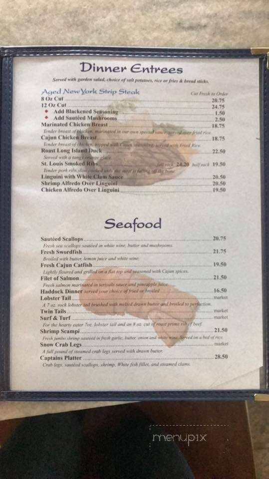 Kelly's Dock-Side Cafe - Ithaca, NY menu_pic