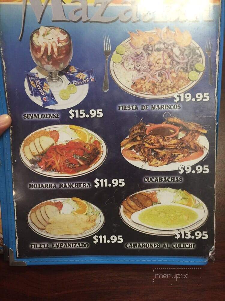 Mi Lindo Mazatlan Restaurante - Oklahoma City, OK menu_pic