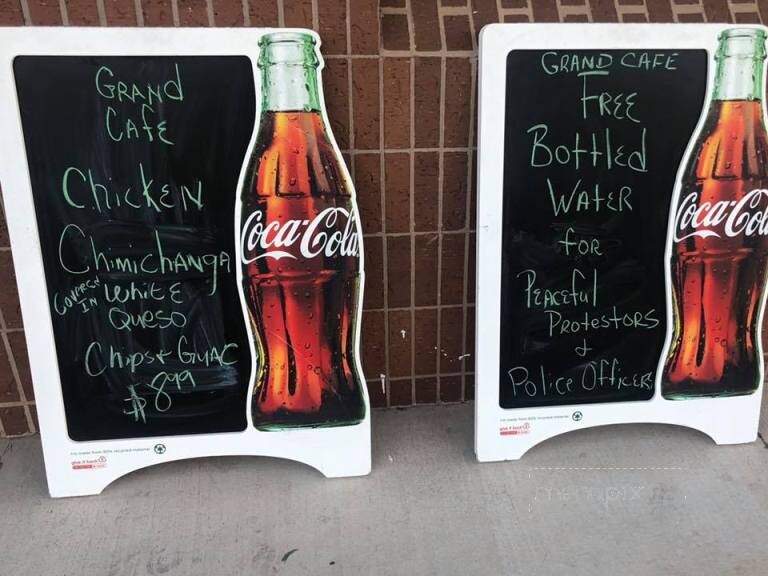 Grand Avenue Cafe - Ponca City, OK menu_pic