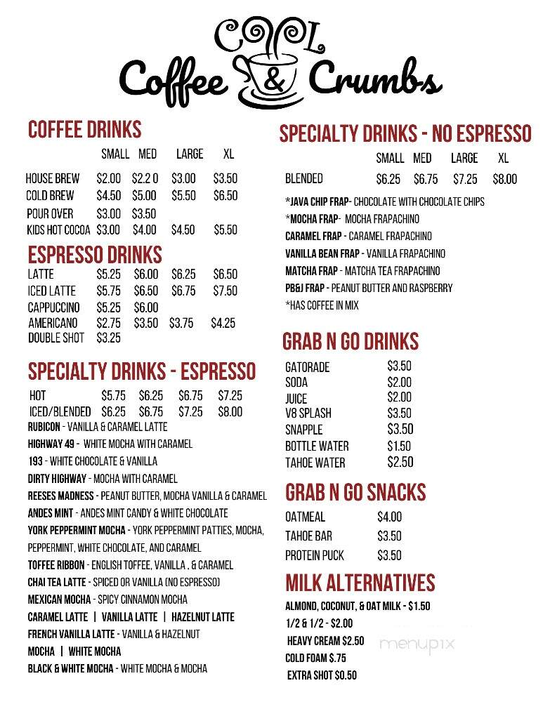 Cool Gold Nugget Cafe - Cool, CA menu_pic