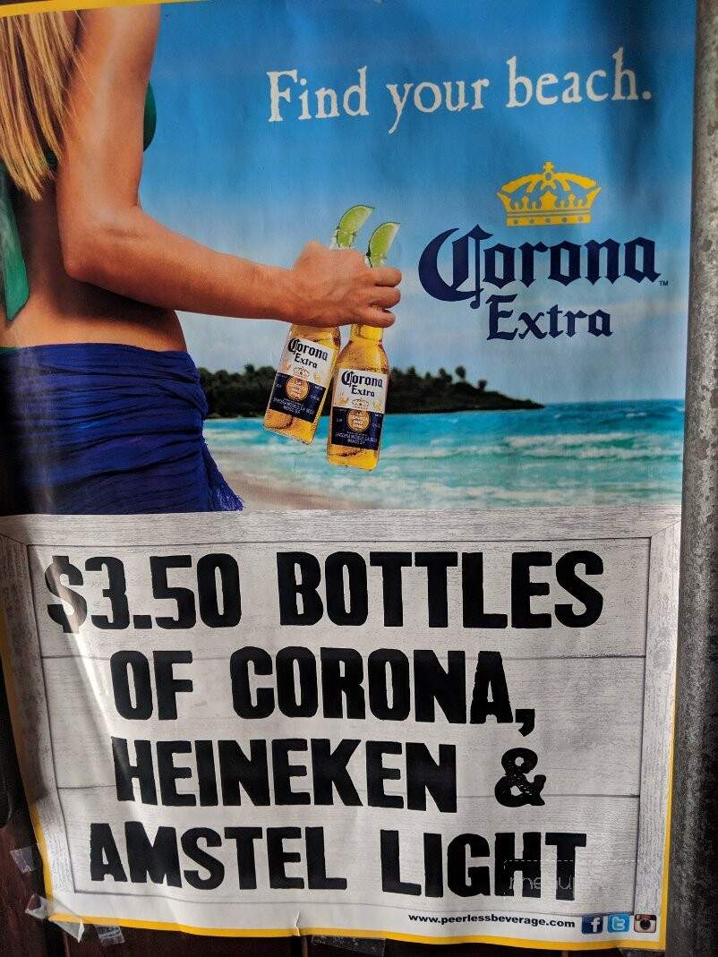 Corks Corner Bar - Nutley, NJ menu_pic
