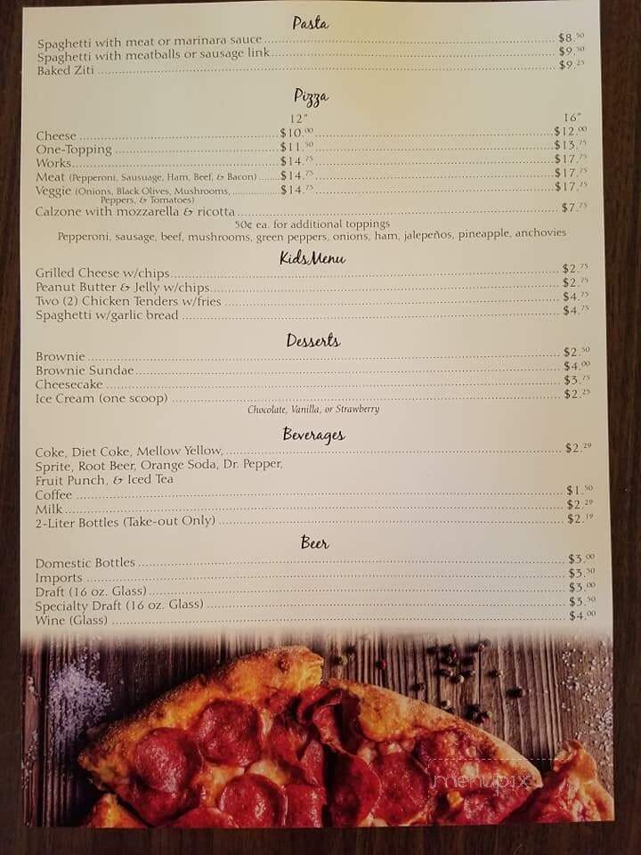 Perini Pizza - Farmville, VA menu_pic