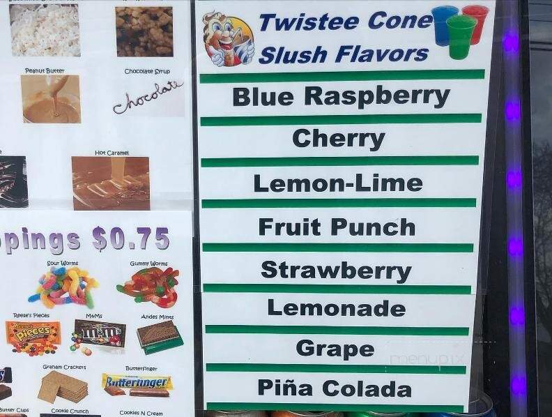 Twistee Cone - New Paltz, NY menu_pic