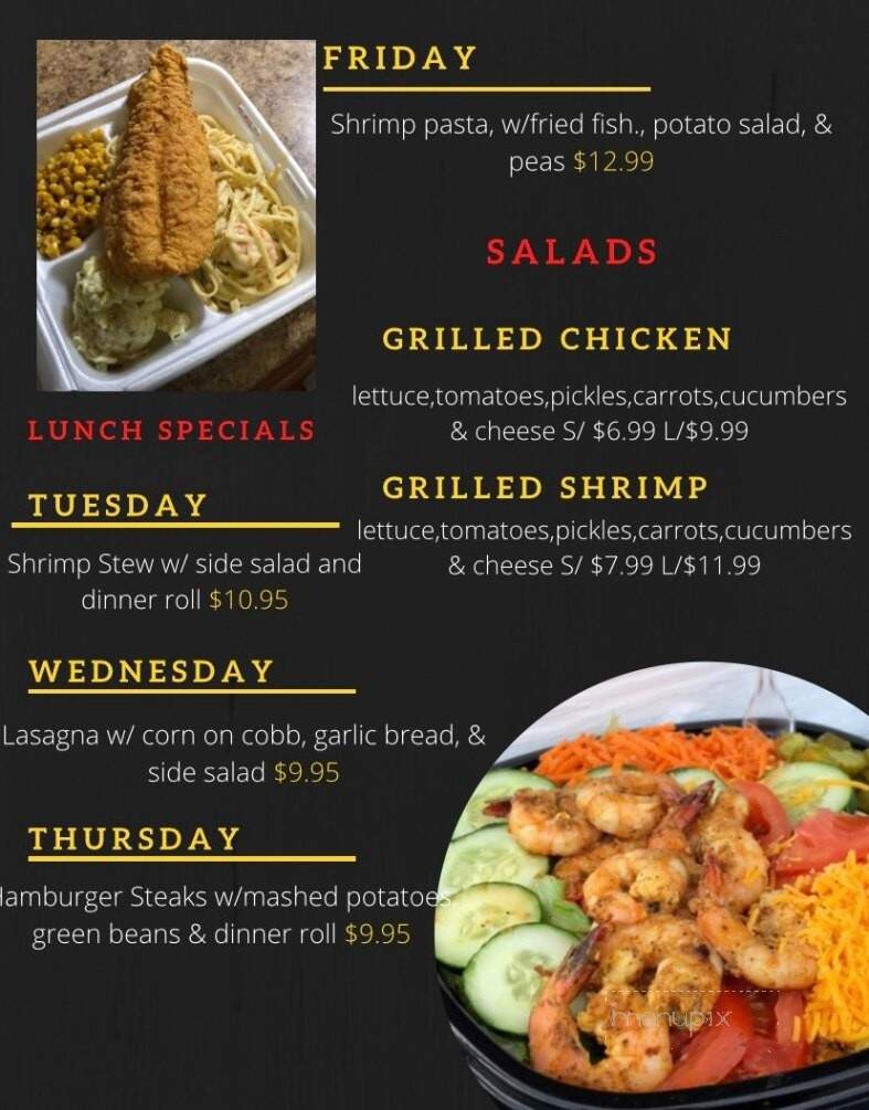Stamp Dat Seafood - Des Allemands, LA menu_pic