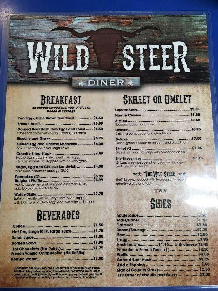 Wild Steer Diner - Stratford, WI