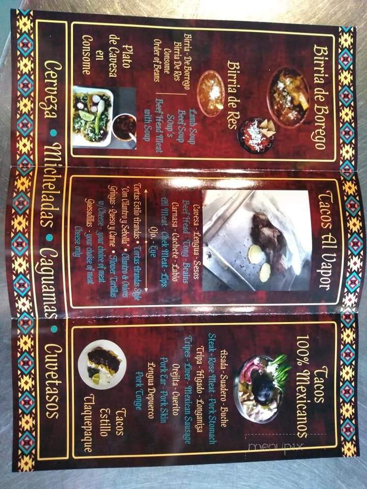 Birrieria y Taqueria Ay Arandas - San Antonio, TX menu_pic