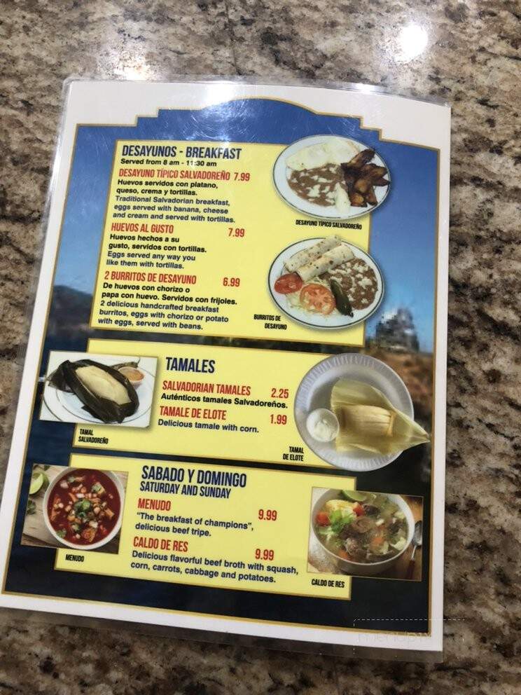 La Pasadita 2 - Dallas, TX menu_pic
