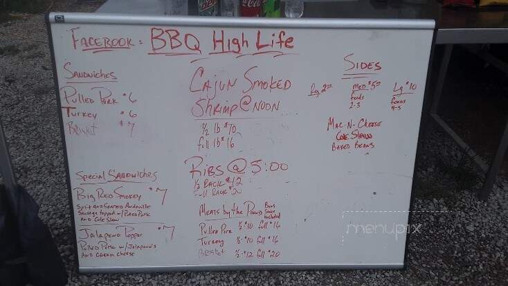 BBQ High Life - Goshen, OH