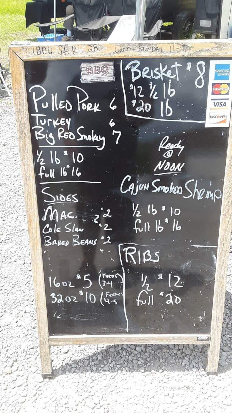 BBQ High Life - Goshen, OH menu_pic