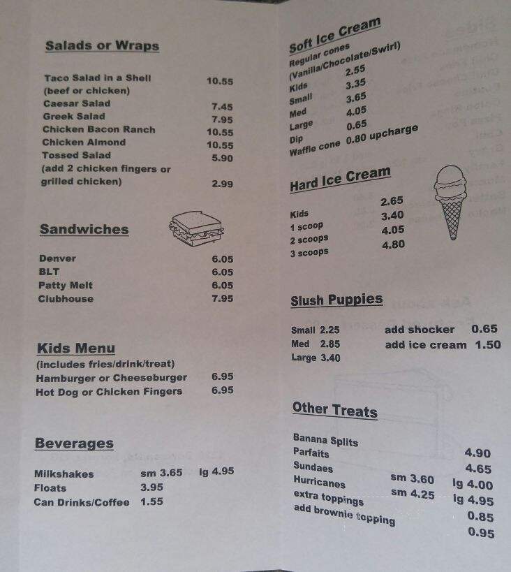 Brian's Drive Inn - Lorette, MB menu_pic