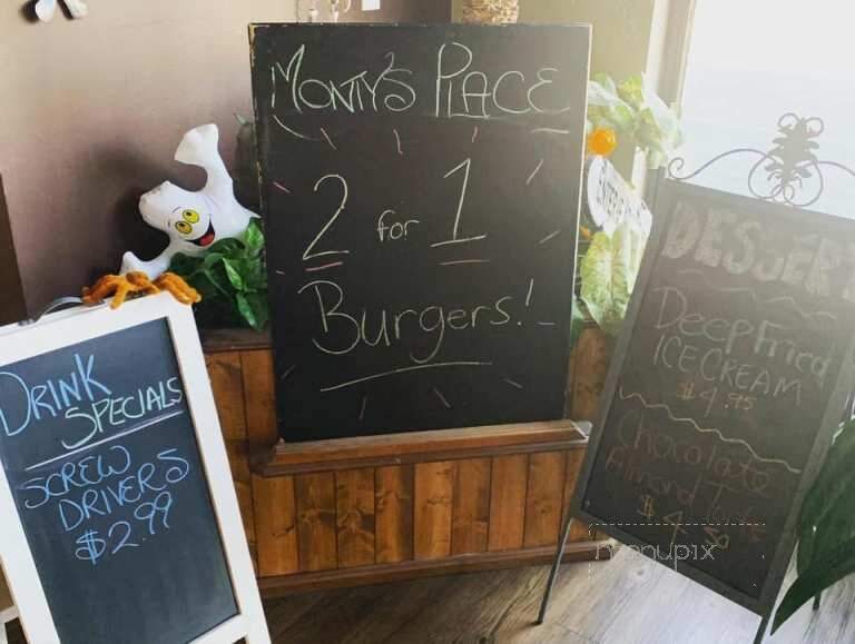 Monty's Place - Whitbourne, NL menu_pic