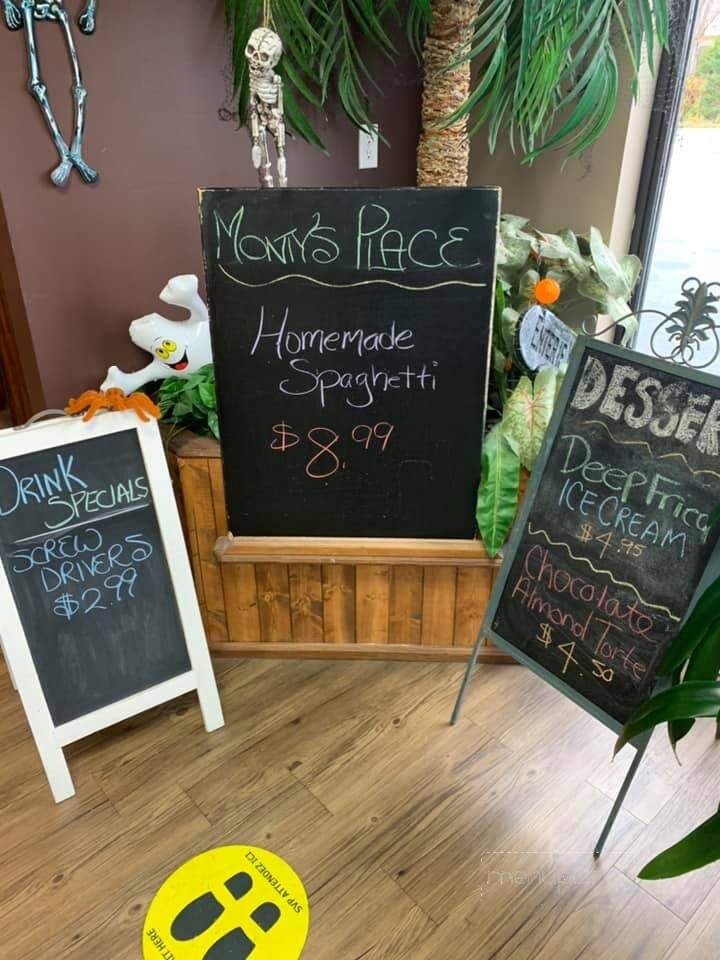 Monty's Place - Whitbourne, NL menu_pic