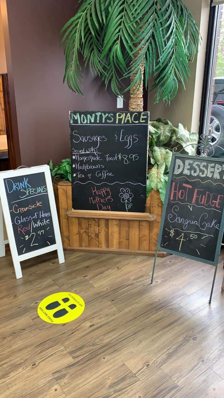 Monty's Place - Whitbourne, NL menu_pic