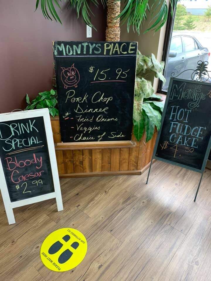 Monty's Place - Whitbourne, NL menu_pic