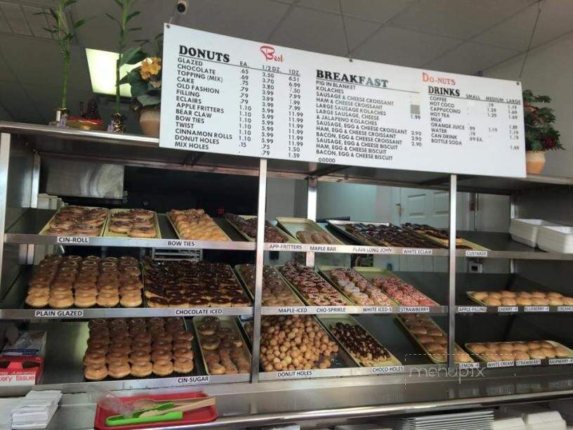 Best Do-Nuts - Gallatin, TN menu_pic