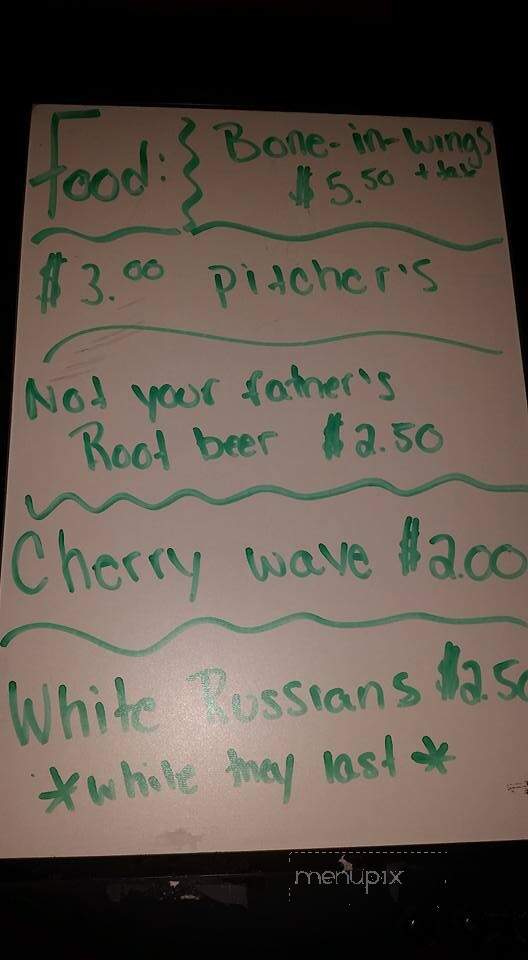 Jacob's Gable Inn - Jamestown, PA menu_pic