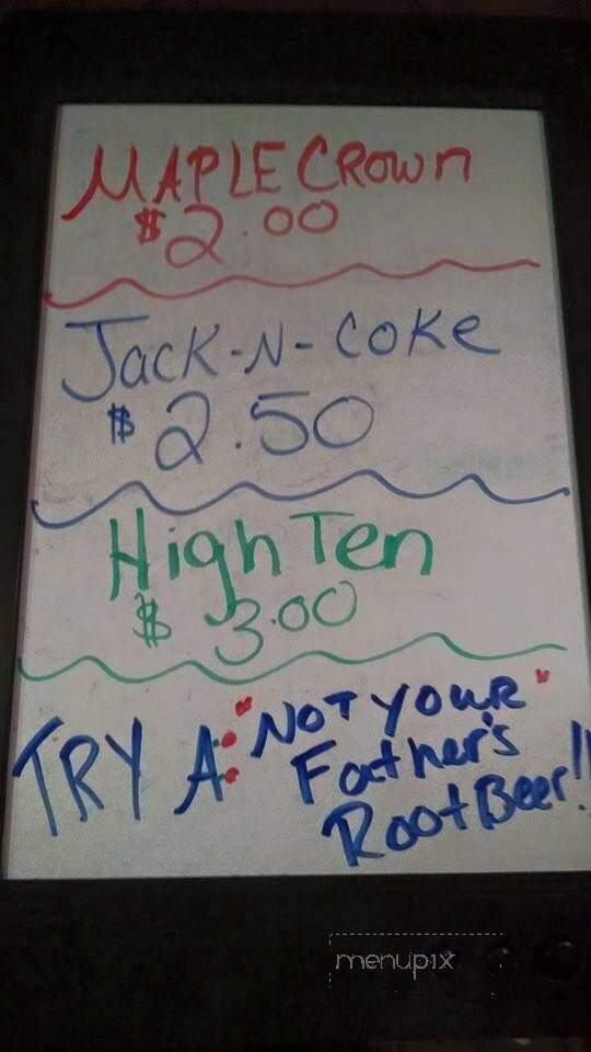 Jacob's Gable Inn - Jamestown, PA menu_pic