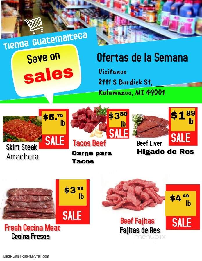 La Guatemalteca - Kalamazoo, MI menu_pic