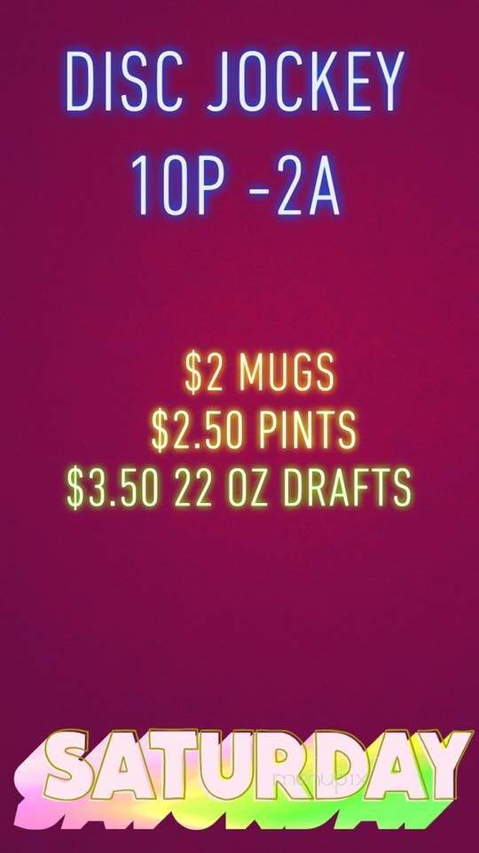 T J Shooters Incorporated - Danville, PA menu_pic