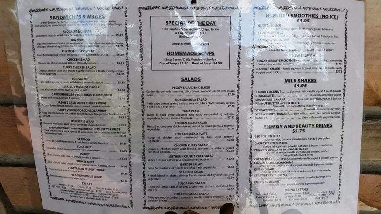 Mother Nature's Pantry - Palm Beach Gardens, FL menu_pic