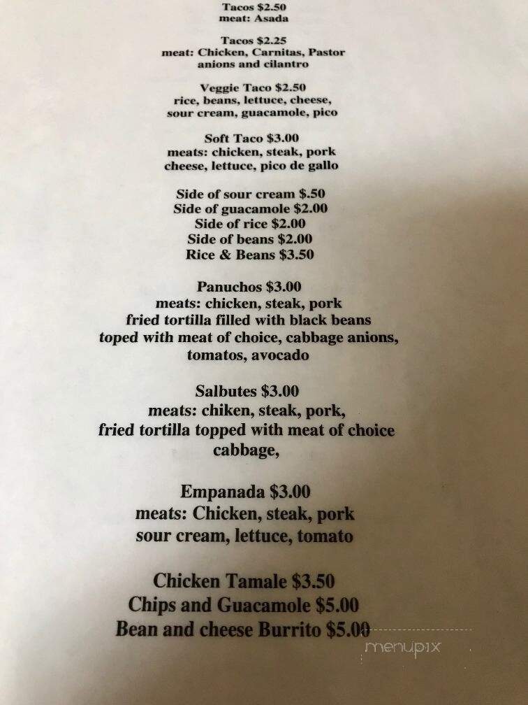 Angel Food and Fun - Portland, OR menu_pic