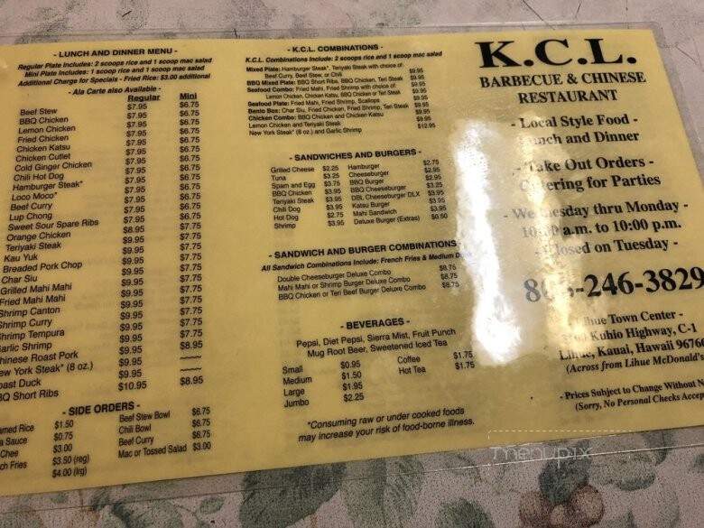 K C Lunch & Deli - Honolulu, HI