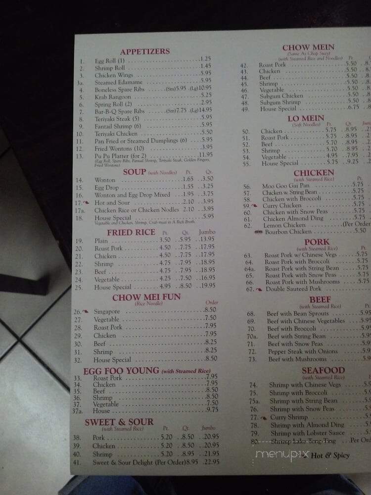 Golden Wok - Lantana, FL menu_pic