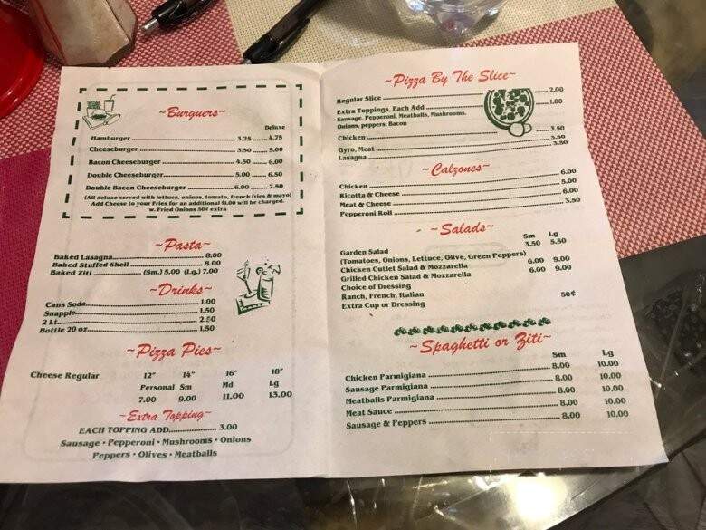 Laconia Pizza - Bronx, NY menu_pic