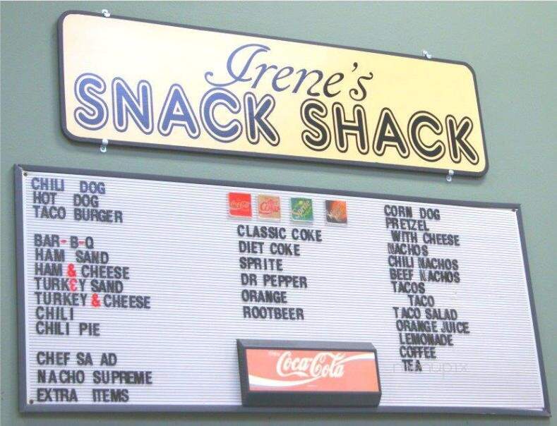 Snack Shack - Duncan, OK menu_pic