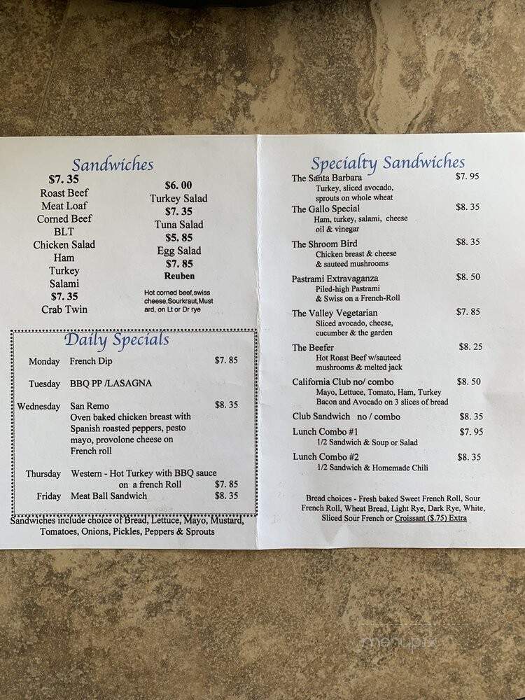Windplay Deli - El Dorado Hills, CA menu_pic