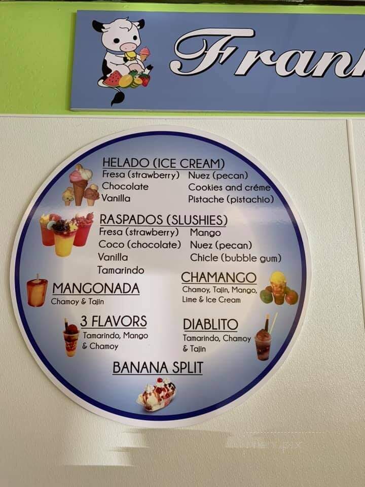 Frankie's Fruit Bar - Reno, NV menu_pic