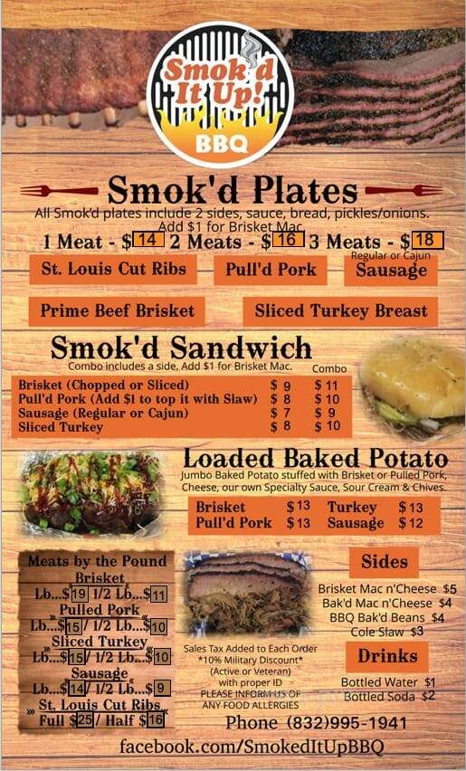 Smoked It Up BBQ - Richmond, TX