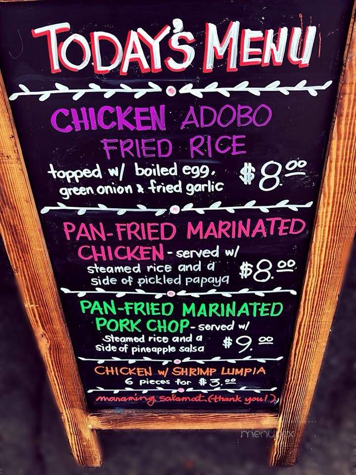 Carinderia Ni Joshua En Arya - Vallejo, CA menu_pic